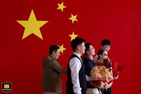 The groom takes the bride home in Taiyuan, Shanxi, following their wedding, capturing a quiet moment as they embark on their journey together from the hotel.